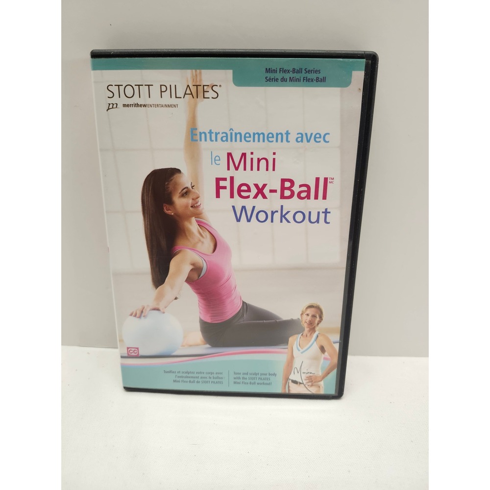 STOTT PILATES Mini Flex-Ball Workout DVD Moira Merrithew Fitness Core‎ Training